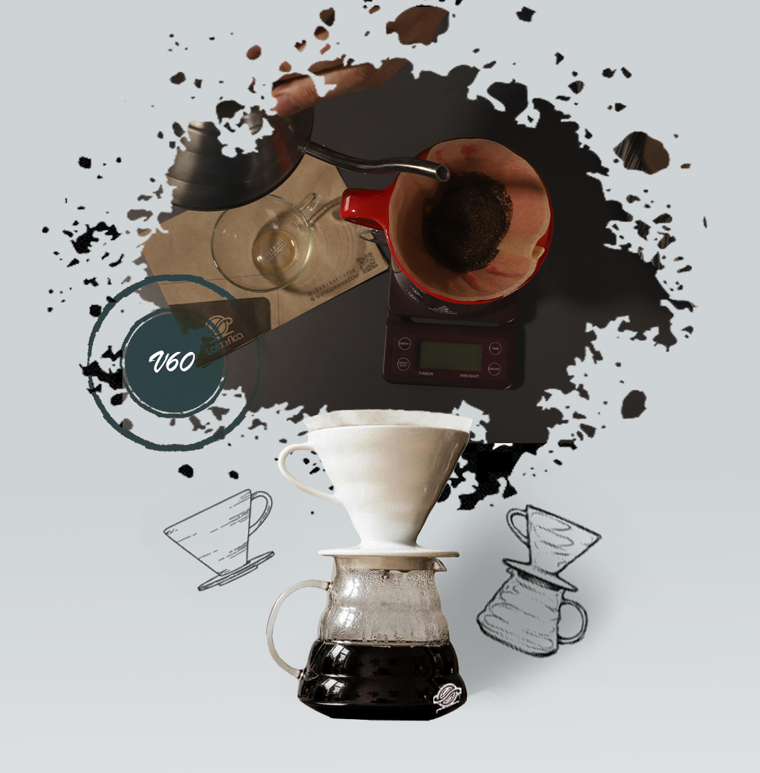 روش دم‌آوری V60