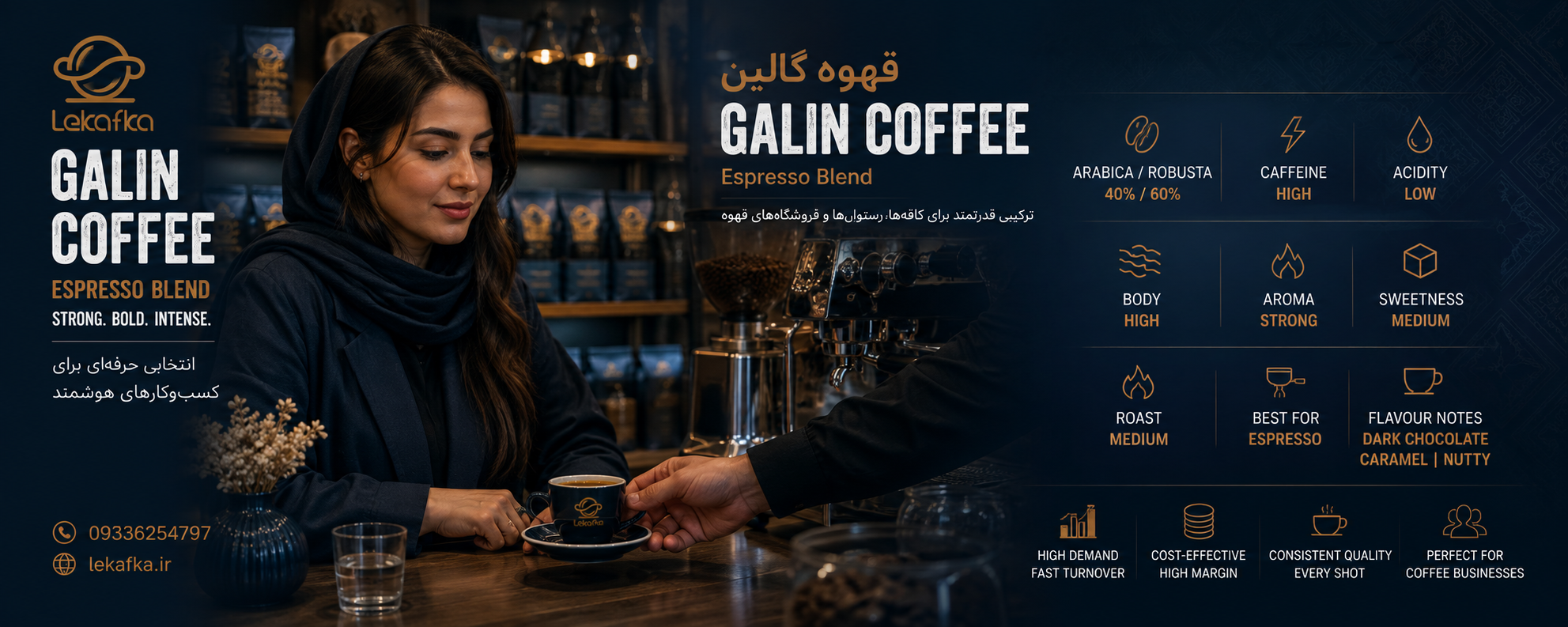 تحلیل تجاری قهوه گالین؛ یک بلِند پرفروش با حاشیه سود پایدار