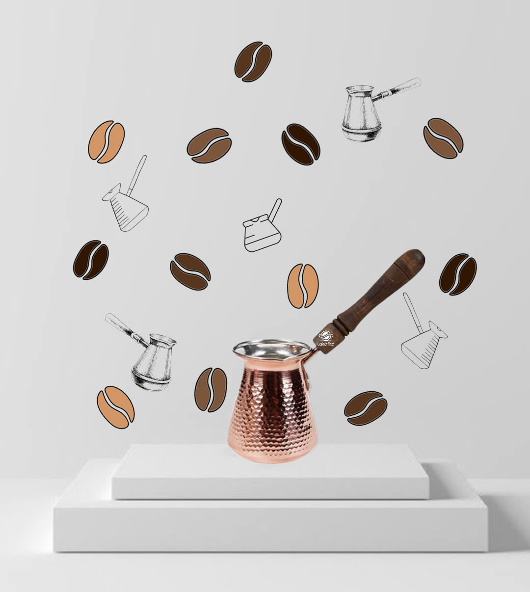 جذوه متوسط دسته چوبی
