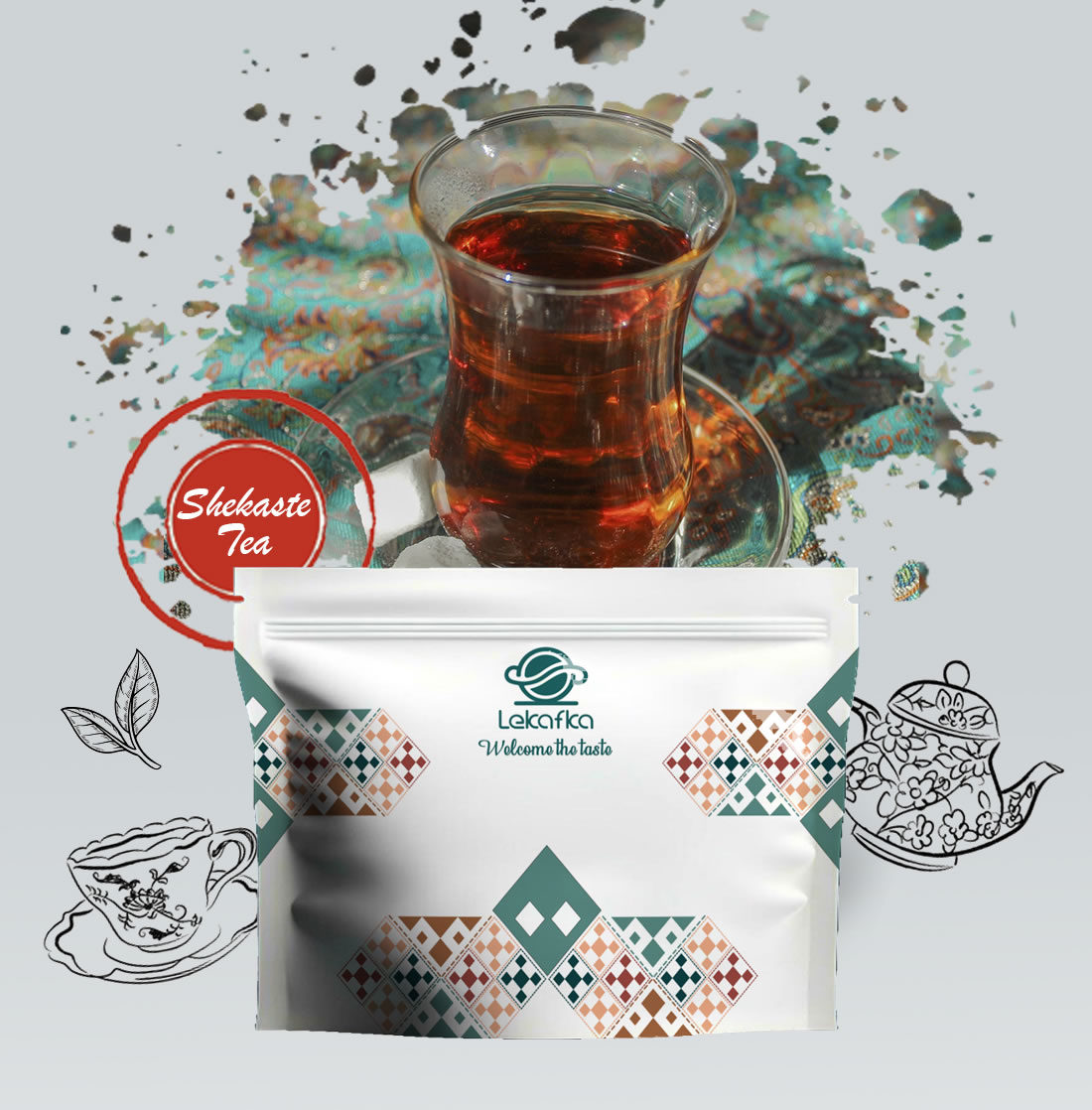 چای شکسته ایرانی